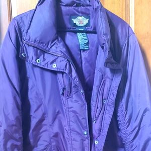 HD Womens Purple Winter Jacket